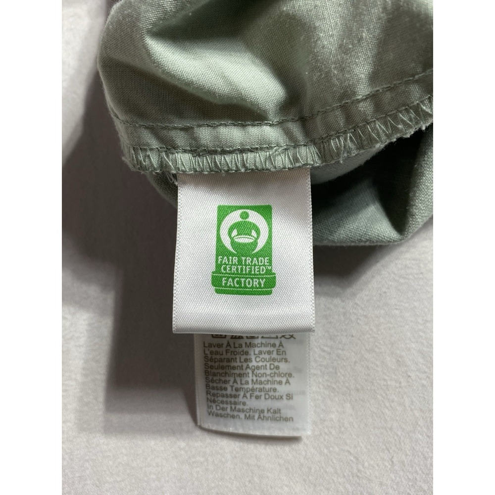 J.CREW Women's Green Linen Cotton Drawstring Wide-Leg Pants 26 Inseam - Picture 10 of 11